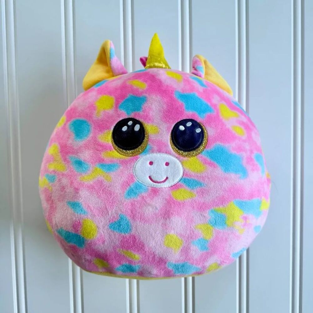 TY Squish a Boos Fantasia the Unicorn Plush Stuffed Animal Toy | Squishmallow